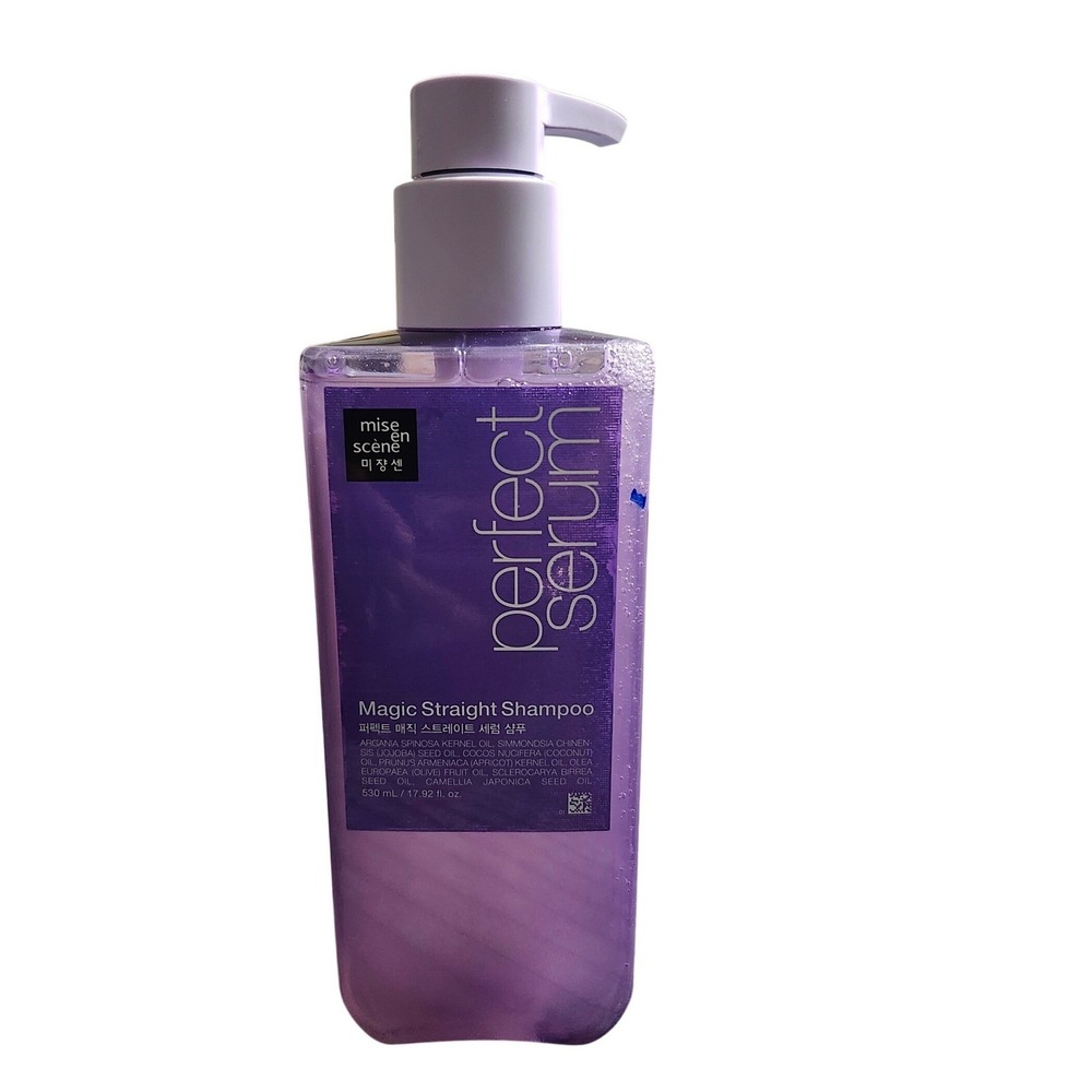 Mise En Scene Perfect Serum Magic Straight Shampoo 530ml Smoothing Frizz Control